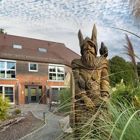 Apartment Ferienwohnanlage Odins Blick - 12 - Direkt Am Privatstrand, Mit Sauna, Garten Lobbe